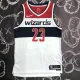 NBA Men 75th Anniversary Washington Wizards White #23 JORDAN Jersey High Quality Name and Number Print