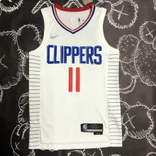 NBA Men 75th Anniversary Los Angeles Clippers White #11 WALL Jersey High Quality Name and Number Print