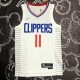 NBA Men 75th Anniversary Los Angeles Clippers White #11 WALL Jersey High Quality Name and Number Print