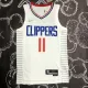 NBA Men 75th Anniversary Los Angeles Clippers White #11 WALL Jersey High Quality Name and Number Print