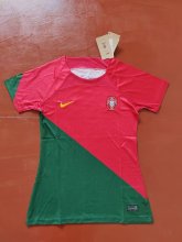 22/23 Portugal Home Women Jersey