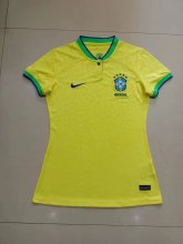 22/23 Brazil Home Women Jersey