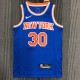 NBA Men 75th Anniversary New York Knicks Blue #30 RANDLE Jersey High Quality Name and Number Print