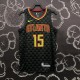 NBA Men Atlanta Hawks Black #15 CARTER Jersey High Quality Name and Number Print