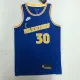 NBA Men Season 2023 Golden State Warriors Blue Retro #30 CURRY Jersey High Quality Name and Number Print