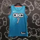 NBA Men Oklahoma City Thunder City Version Blue #7 ANTHONY Jersey High Quality Name and Number Print