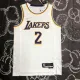 NBA 75th Anniversary Los Angeles Lakers White Round Neck #2 IRVING Jersey High Quality Name and Number Print