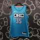 NBA Men Oklahoma City Thunder City Version Blue #35 DURANT Jersey High Quality Name and Number Print