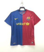 08-09 Barcelona Home Retro Jersey Liga Version