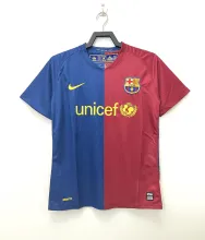 08-09 Barcelona Home Retro Jersey Liga Version