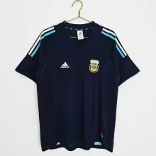 2002 Argentina Away Retro Jersey Fans Version