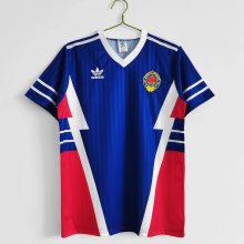 1990 Yugoslavia  Home Retro Jersey