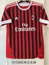 11/12 AC Milan Home Retro Jersey