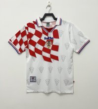 1998 Croatia Home Retro Soccer Jersey