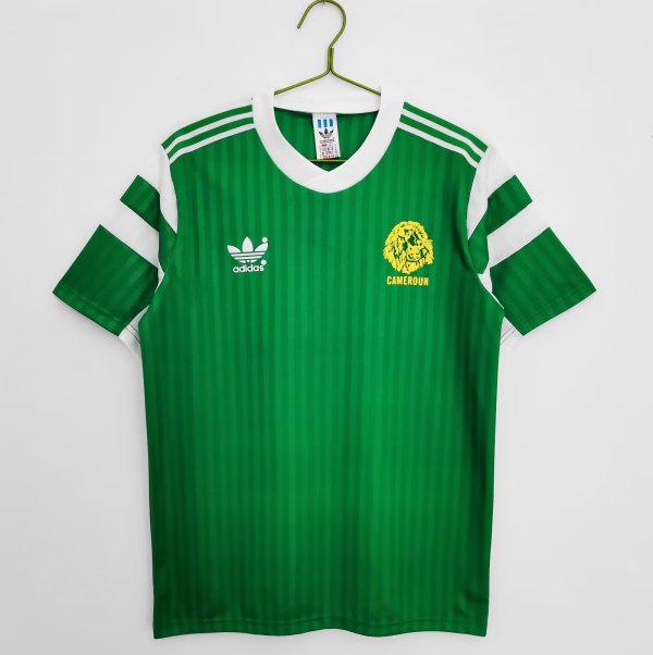 1990 Cameroon Home Jersey Fans Version 1:1 Quality