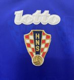 1998 Croatia Away Retro Soccer Jersey