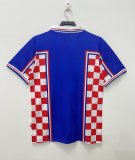 1998 Croatia Away Retro Soccer Jersey