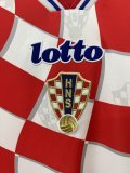 1998 Croatia Home Retro Soccer Jersey