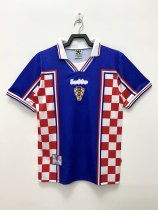 1998 Croatia Away Retro Soccer Jersey