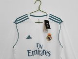 17/18 Real Madrid Home Retro Jersey Long Sleeve
