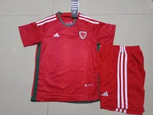 22/23 Welsh Home Kids World Cup Jersey