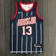 NBA Men Season 2022 Houston Rockets Blue #13 HARDEN Jersey High Quality Name and Number Print