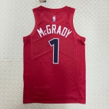 NBA Men Toronto Raptors Red #1 McGRADY Jersey High Quality Name and Number Print