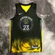 NBA Men Season 2023 Golden State Warriors Black #23 GREEN Jersey High Quality Name and Number Print