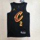NBA Season 2023 Men Cleveland Cavaliers Black with Jordan Logo #2 IRVING Jersey High Quality Name and Number Print