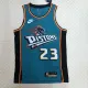 NBA Season 2023 Detroit Pistons Retro Green #22 IVEY Jersey High Quality Name and Number Print