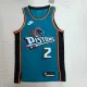 NBA Season 2023 Detroit Pistons Retro Green #2 CUNNINGHAM Jersey High Quality Name and Number Print