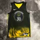 NBA Men Season 2023 Golden State Warriors Black #30 CURRY Jersey High Quality Name and Number Print