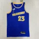 NBA Men Season 2023 Golden State Warriors Blue Retro #23 GREEN Jersey High Quality Name and Number Print