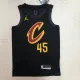 NBA Season 2023 Men Cleveland Cavaliers Black with Jordan Logo #45 MITCHELL Jersey High Quality Name and Number Print