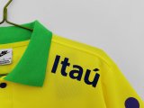22/23 Brazil Yellow Polo Jersey Thai Quality
