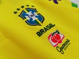 22/23 Brazil Yellow Polo Jersey Thai Quality