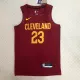 NBA Season 2023 Men Cleveland Cavaliers Red #23 JAMES Jersey High Quality Name and Number Print