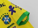 22/23 Brazil Yellow Polo Jersey Thai Quality