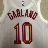 NBA Season 2023 Men Cleveland Cavaliers White #10 GARLAND Jersey High Quality Name and Number Print