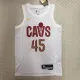 NBA Season 2023 Men Cleveland Cavaliers White #45 MITCHELL Jersey High Quality Name and Number Print