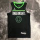 NBA Men Season 2023 Minnesota Timberwolves Black with Jordan Logo #0 RUSSELL Jersey High Quality Name and Number Print