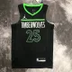 NBA Men Season 2023 Minnesota Timberwolves Black with Jordan Logo #25 ROSE Jersey High Quality Name and Number Print