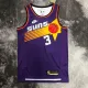 NBA Men Season 2023 Phoenix Suns Purple Retro #3 PAUL Jersey High Quality Name and Number Print