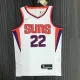 NBA Men 75 Anniversary Phoenix Suns White #22 AYTON Jersey High Quality Name and Number Print
