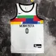 NBA Men Season 2023 Minnesota Timberwolves White #0 RUSSELL Jersey High Quality Name and Number Print