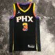 NBA Men Season 2023 Phoenix Suns Black with Jordan Logo #3 PAUL Jersey High Quality Name and Number Print