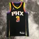 NBA Men Season 2023 Phoenix Suns Black with Jordan Logo #3 PAUL Jersey High Quality Name and Number Print