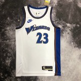 NBA Men Season 2023 Washington Wizards White Retro #23 JORDAN Jersey High Quality Name and Number Print
