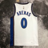 NBA Men Season 2023 Washington Wizards White Retro #0 ARENAS Jersey High Quality Name and Number Print