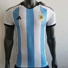 22/23 Argentina Home Jersey With 3 stars Player Version 1:1 Quaility